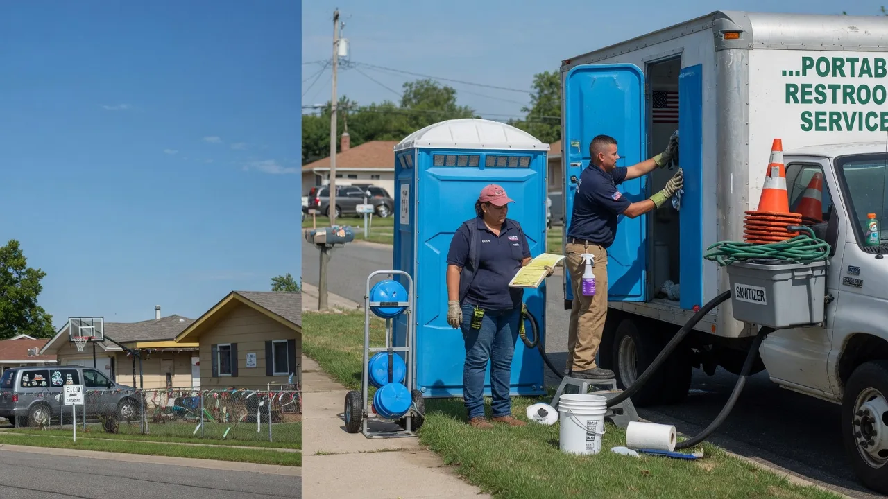 Portable Toilet Rental in Colfax, ND near me